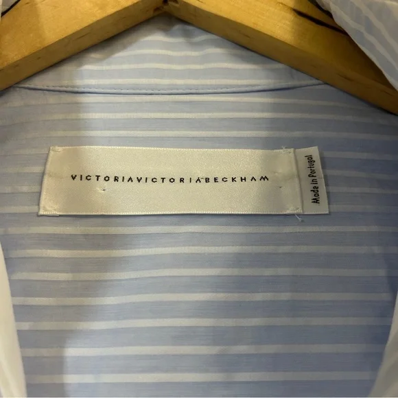 Victoria Beckham Light Blue Mini Dress - Picture 5 of 11